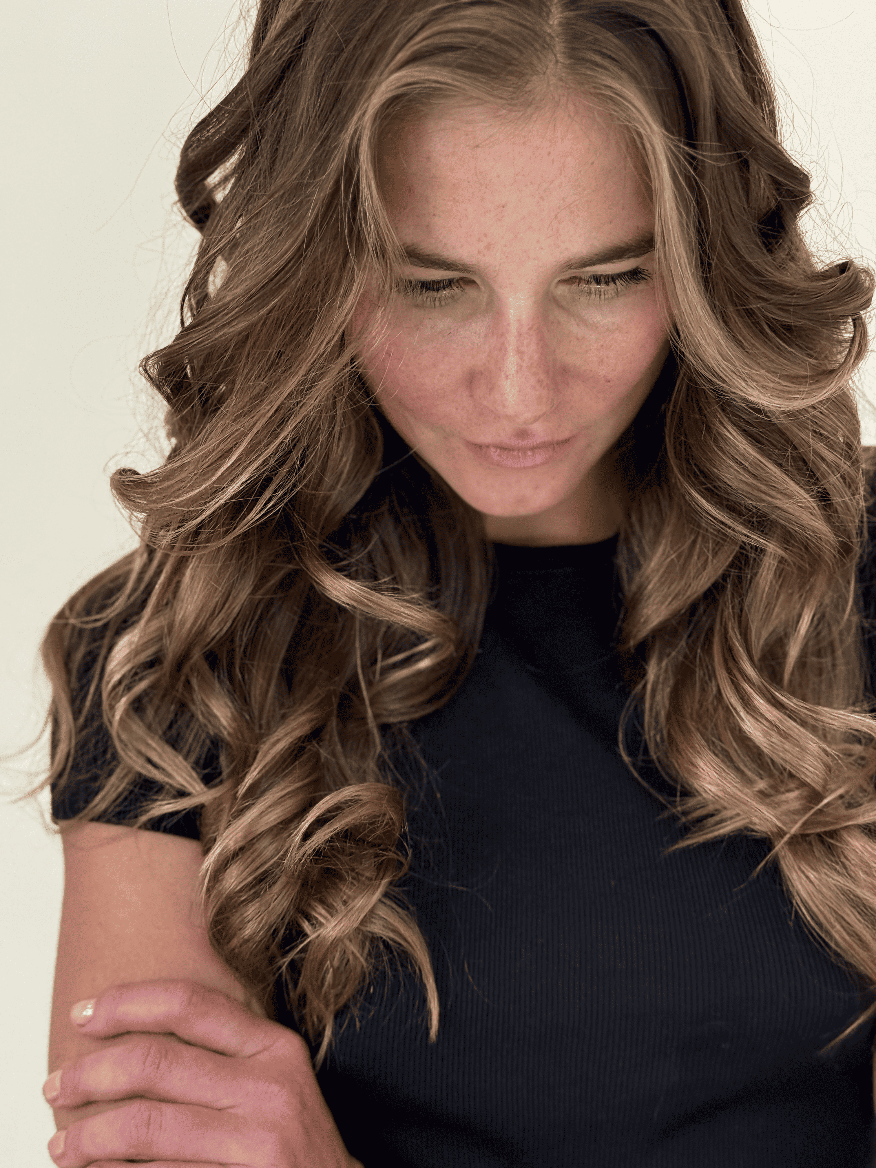 Salon hair look