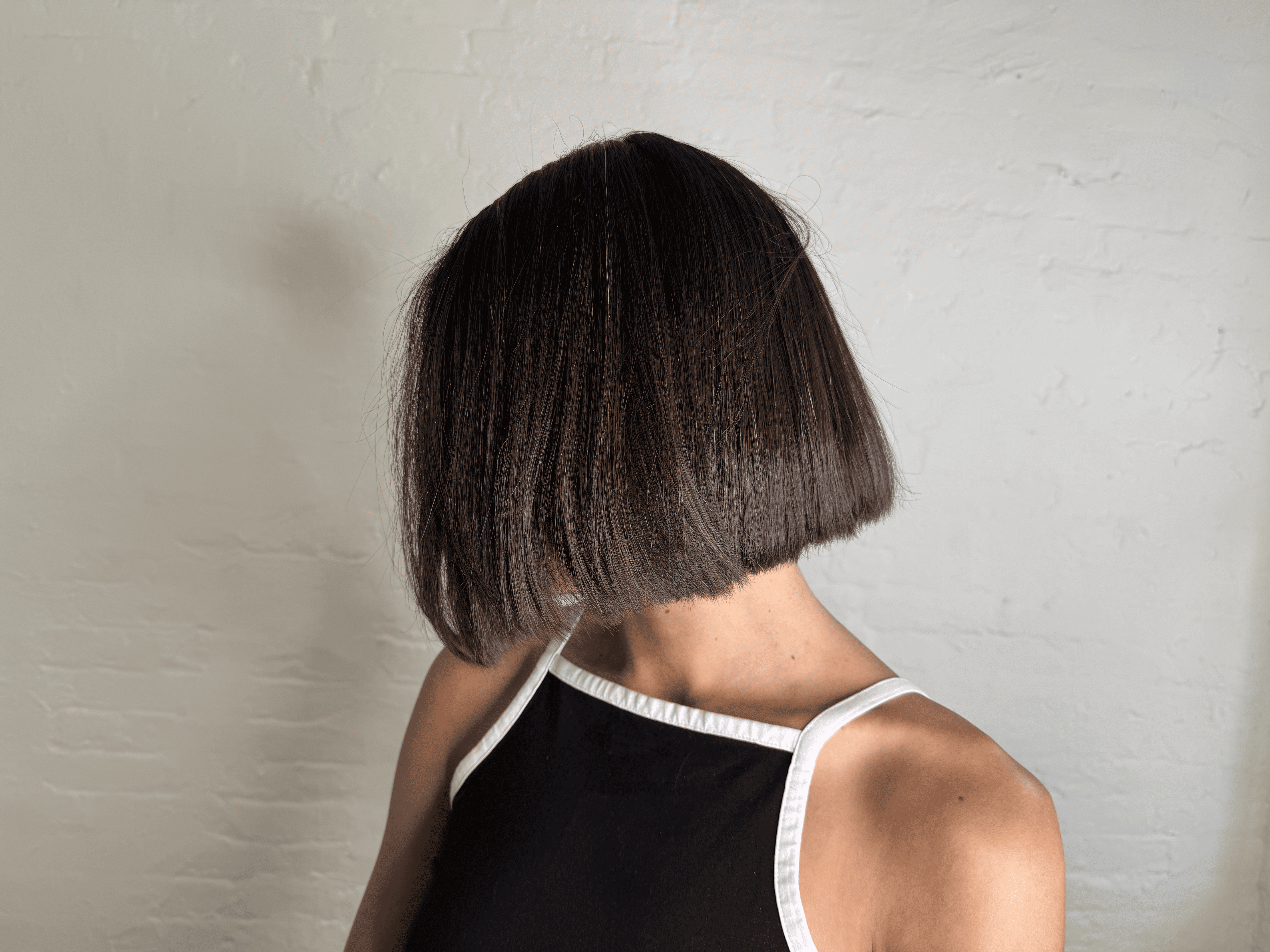 Salon hair look